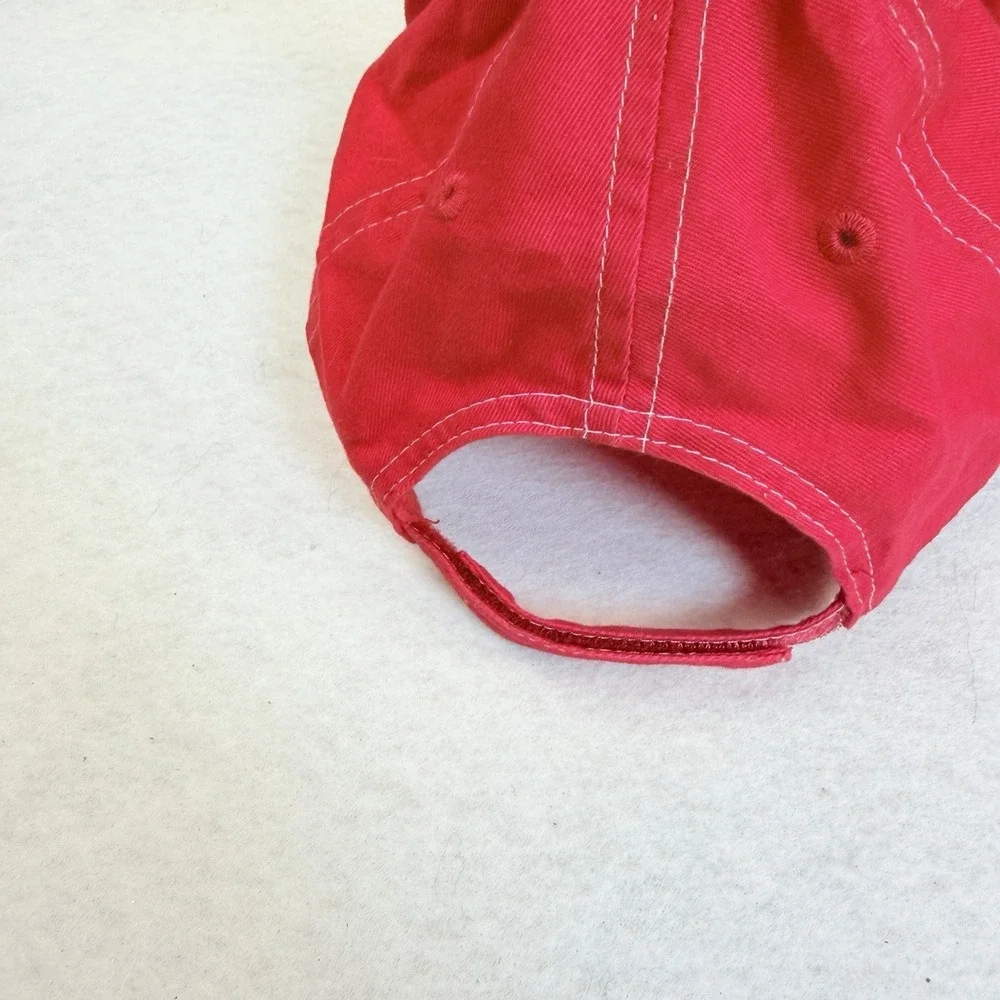 LEGOLAND California Red Souvenir Hat Adjustable Strap Back Baseball Cap OSFM